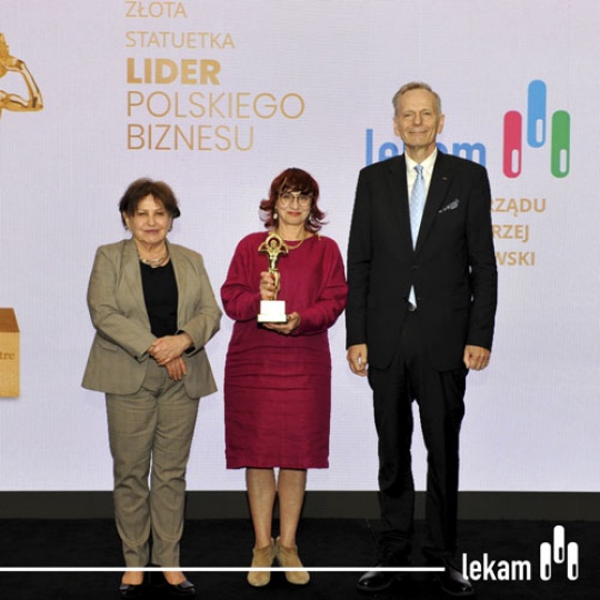Statuetka Lider Polskiego Biznesu 2024